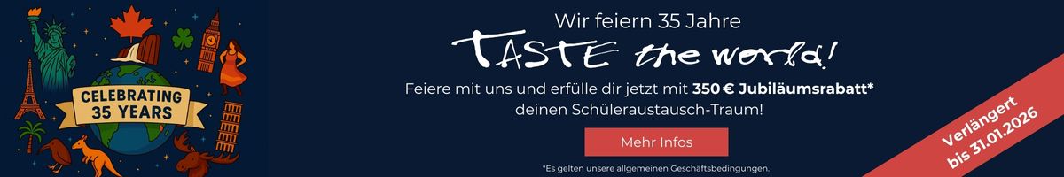 TASTE Jubiläumsrabatt