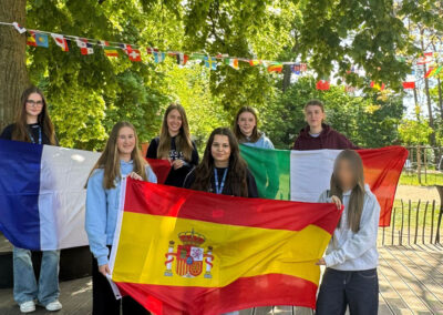 Schülergruppe Frankreich, Spanien, Italien