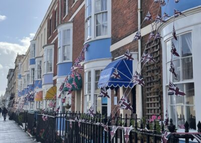 Typische Häuser in Dorset