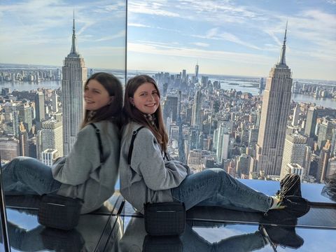 Schülerin in New York